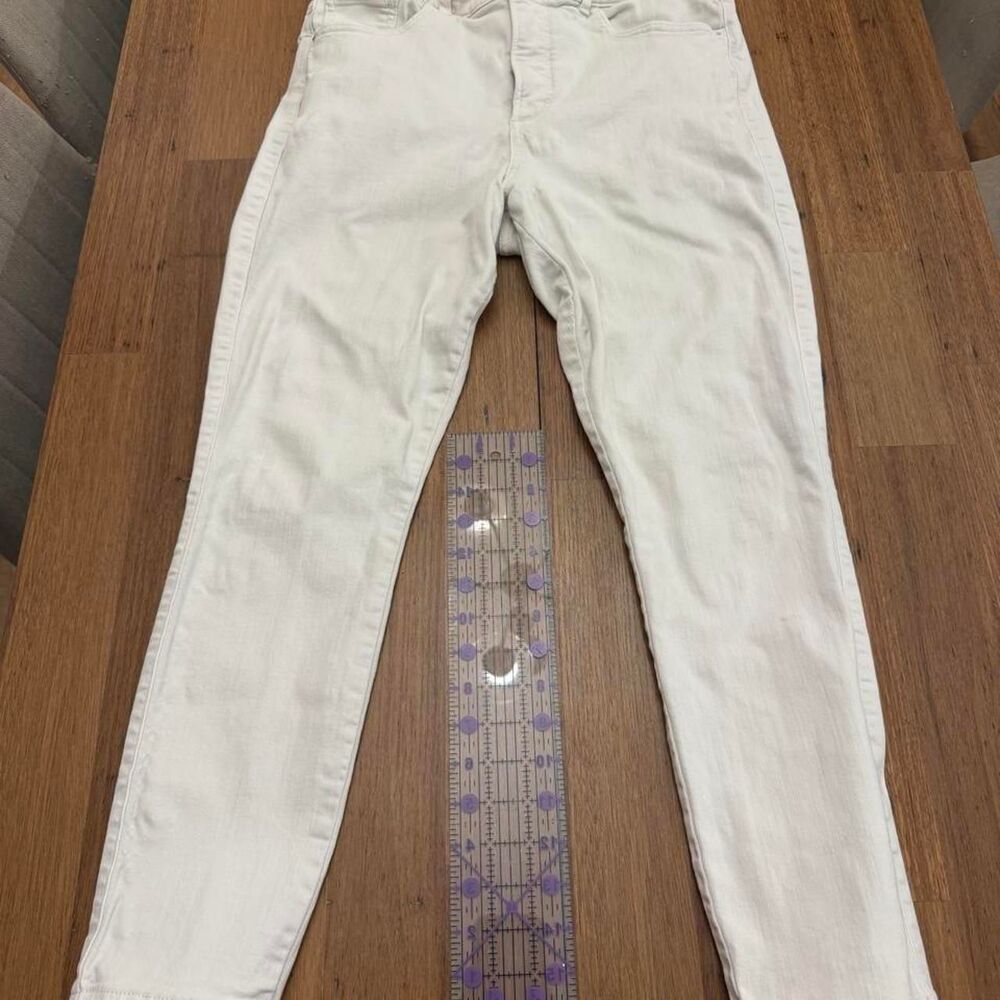 Express Women's White and Cream Jeans